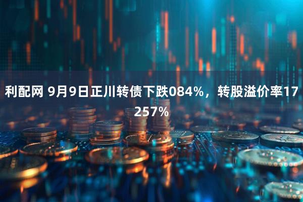 利配网 9月9日正川转债下跌084%，转股溢价率17257%